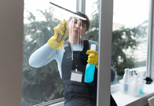 Nettoyage de vitres intérieures et extérieures à Roussas